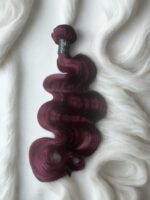 Virgin Brazilian Hair - burgundy - Image 4